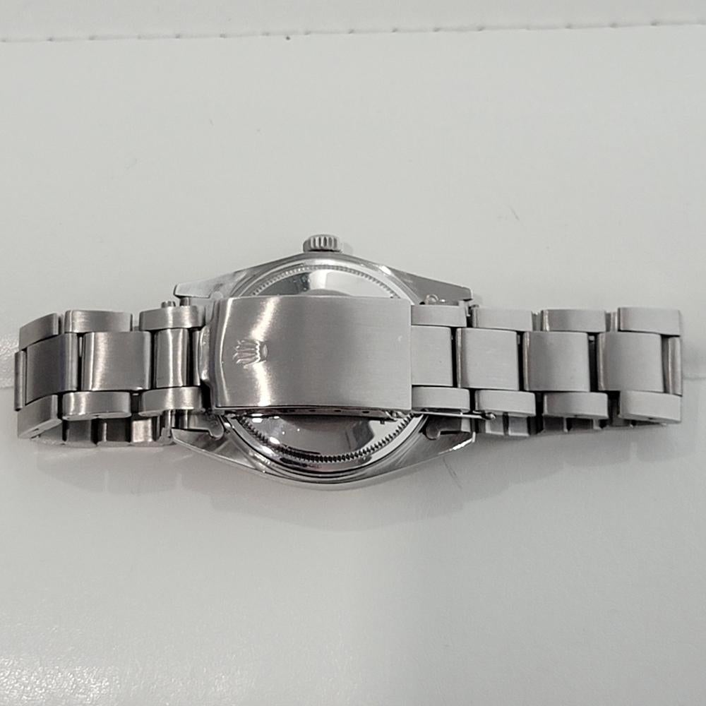 Herren Rolex Oyster Datejust Ref 1601 Diamant-Set Automatik 1970er Jahre RA305 5