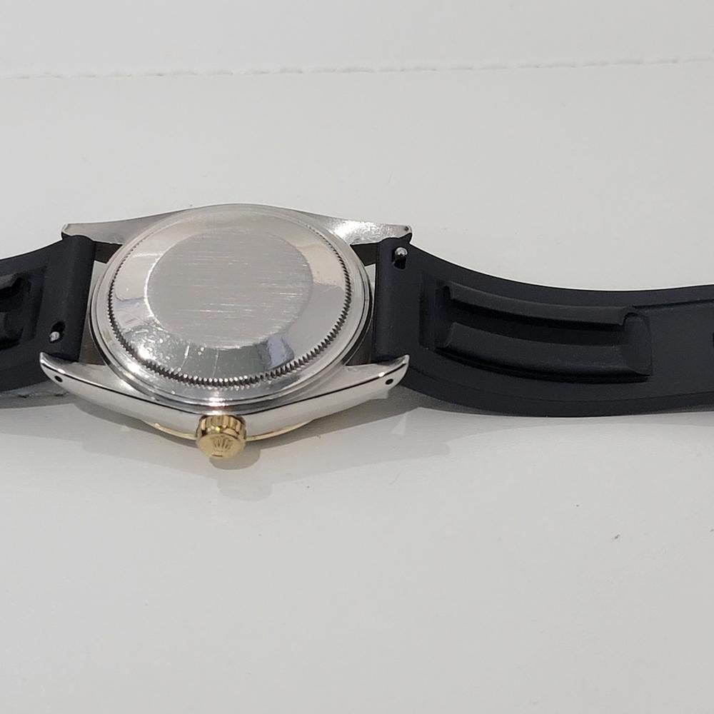 Mens Rolex Oyster Datejust Ref 16013 18k Gold SS 36mm Automatic 1980s NA104 6