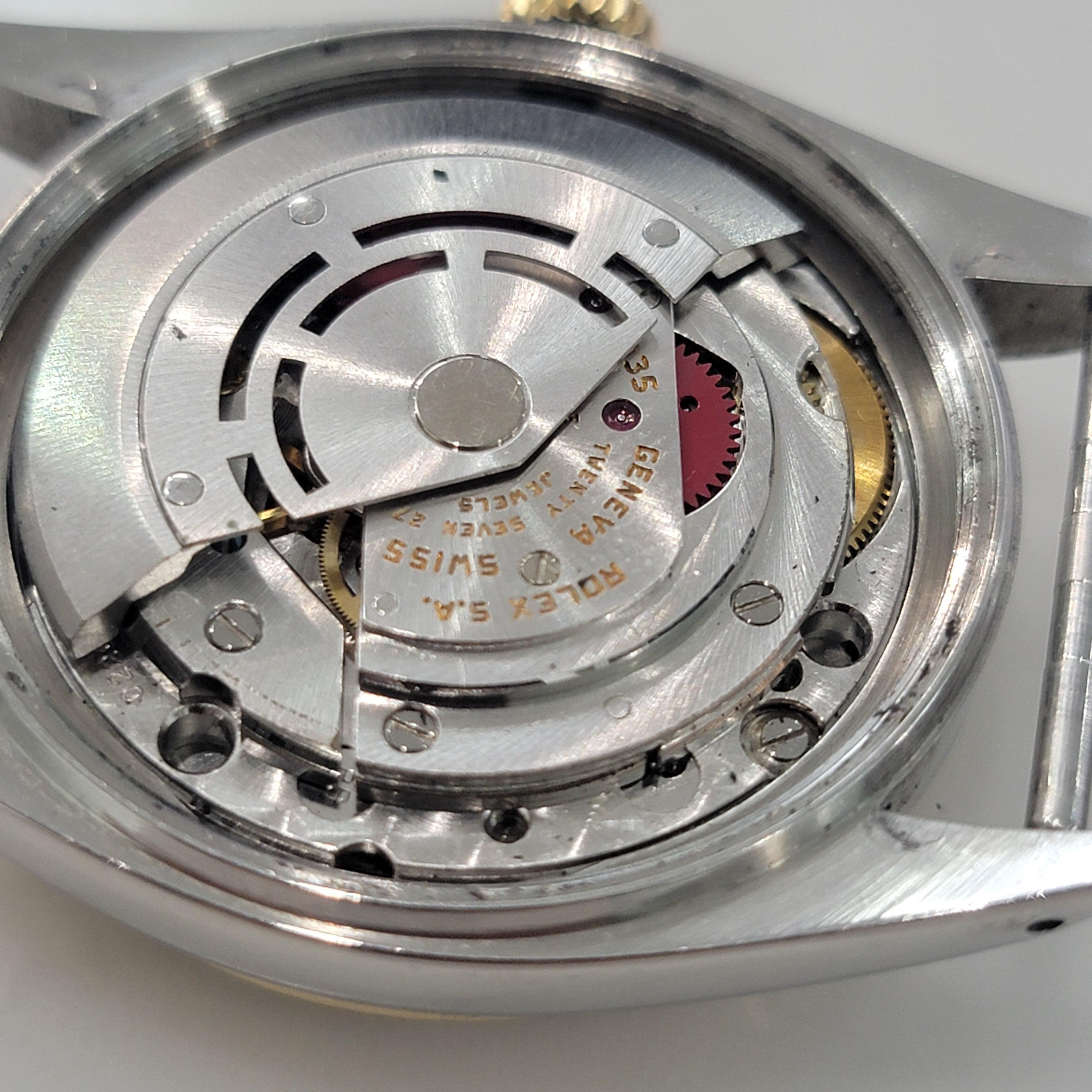 Mens Rolex Oyster Datejust Ref 16013 18k Gold SS 36mm Automatic 1980s NA108 For Sale 7