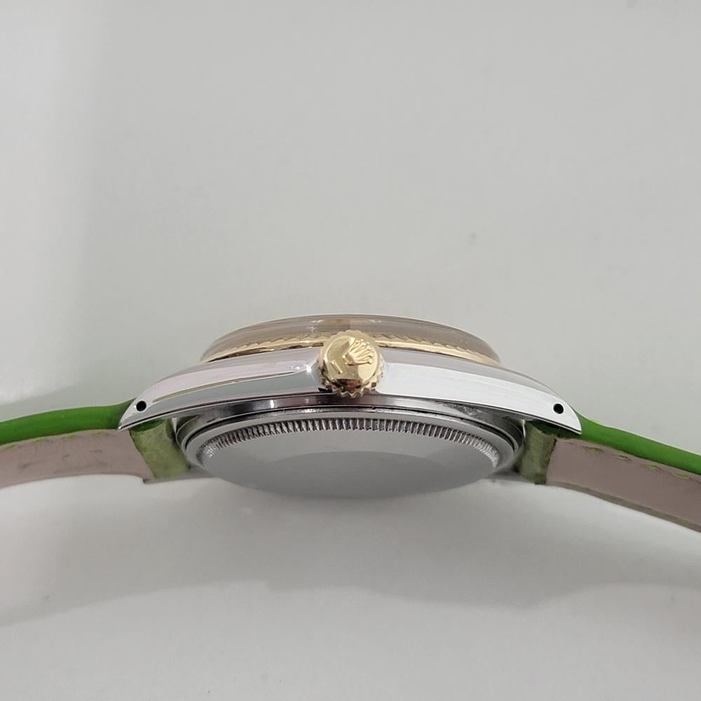 Mens Rolex Oyster Datejust Ref 16013 36mm 18k SS Automatic 1980s Vintage NA106G For Sale 4