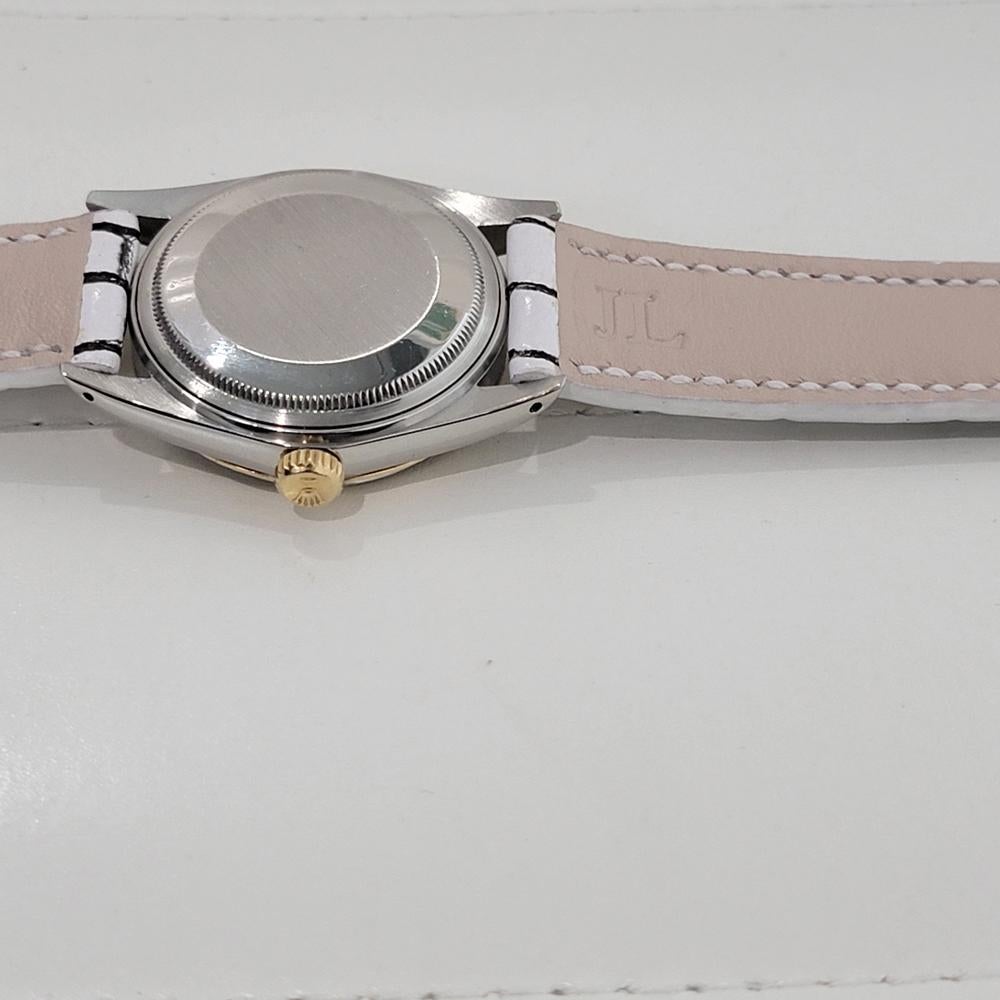 Mens Rolex Oyster Datejust Ref 16013 36mm 18k SS Automatic Swiss 1970s RA393 For Sale 6