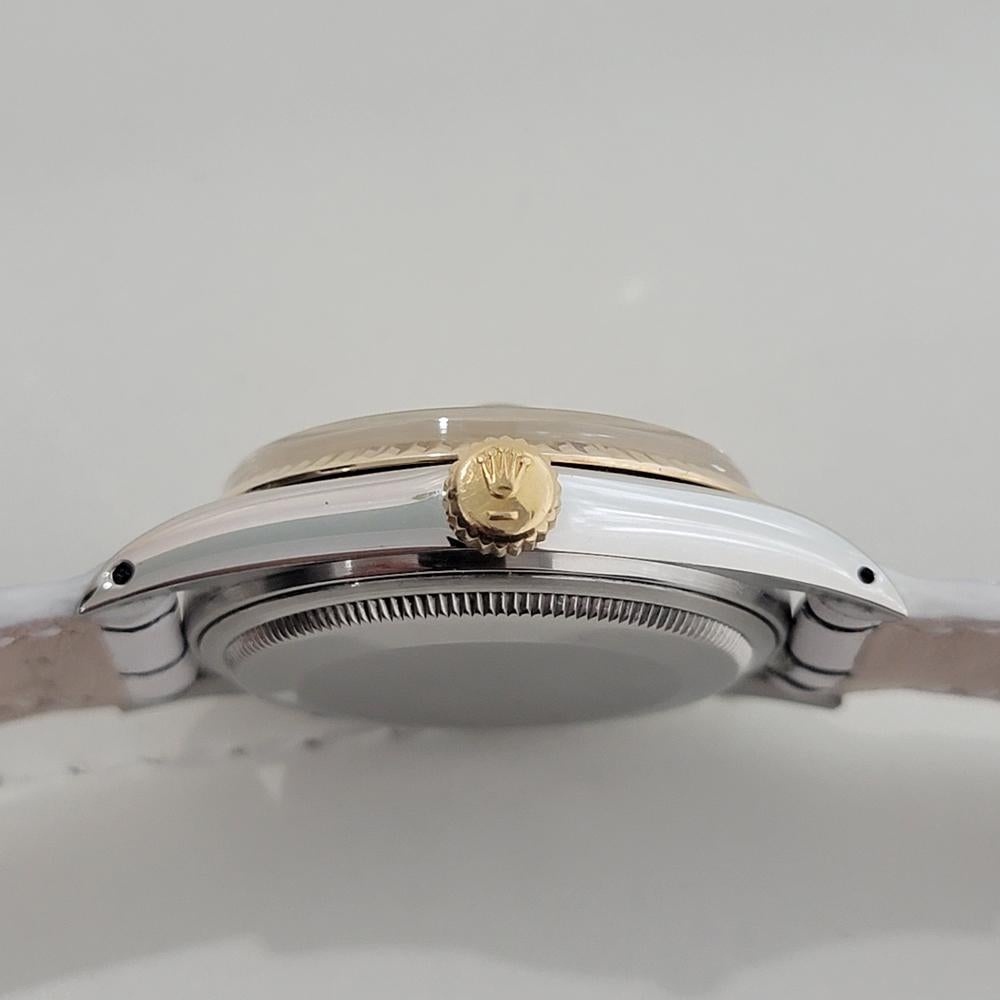 Mens Rolex Oyster Datejust Ref 16013 36mm 18k SS Automatic Swiss 1970s RA393 For Sale 5
