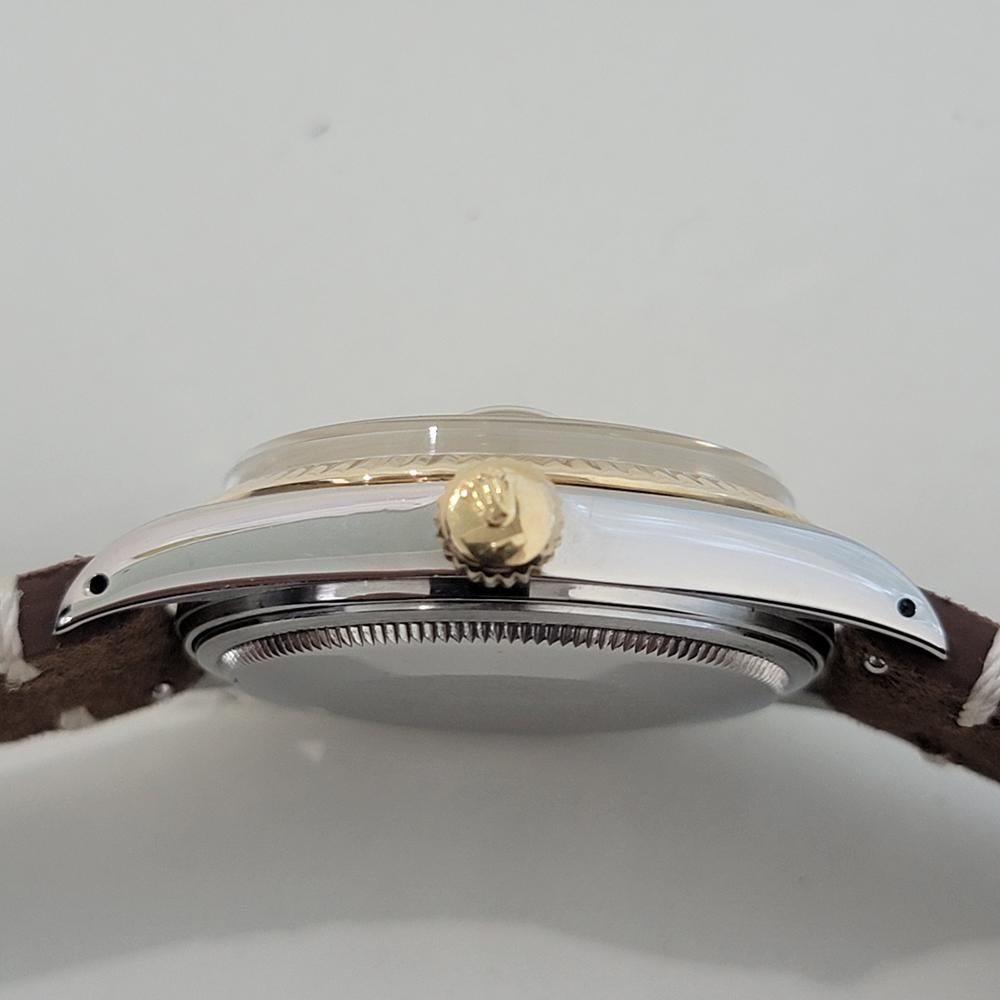 Mens Rolex Oyster Datejust Ref 16013 36mm 18k SS Date Automatic 1980s NA107 5
