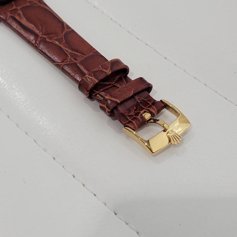 Mens Rolex Oyster Datejust Ref 16013 36mm 18k SS Date Automatic 1980s RA397 For Sale 4