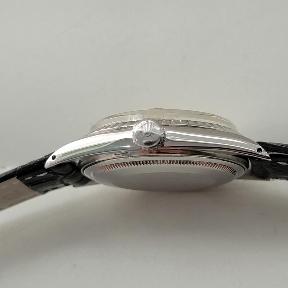 Mens Rolex Oyster Datejust Ref 1603 36mm Automatic 1970s Swiss Vintage RA226B 5