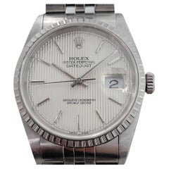 Rolex Oyster Datejust Réf. 16220 automatique pour hommes, années 1990, entièrement d'origine RA278