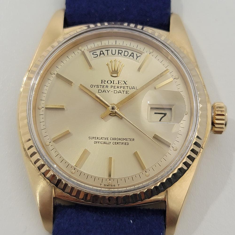 Luxurious icon, Men's 18k solid gold Rolex 