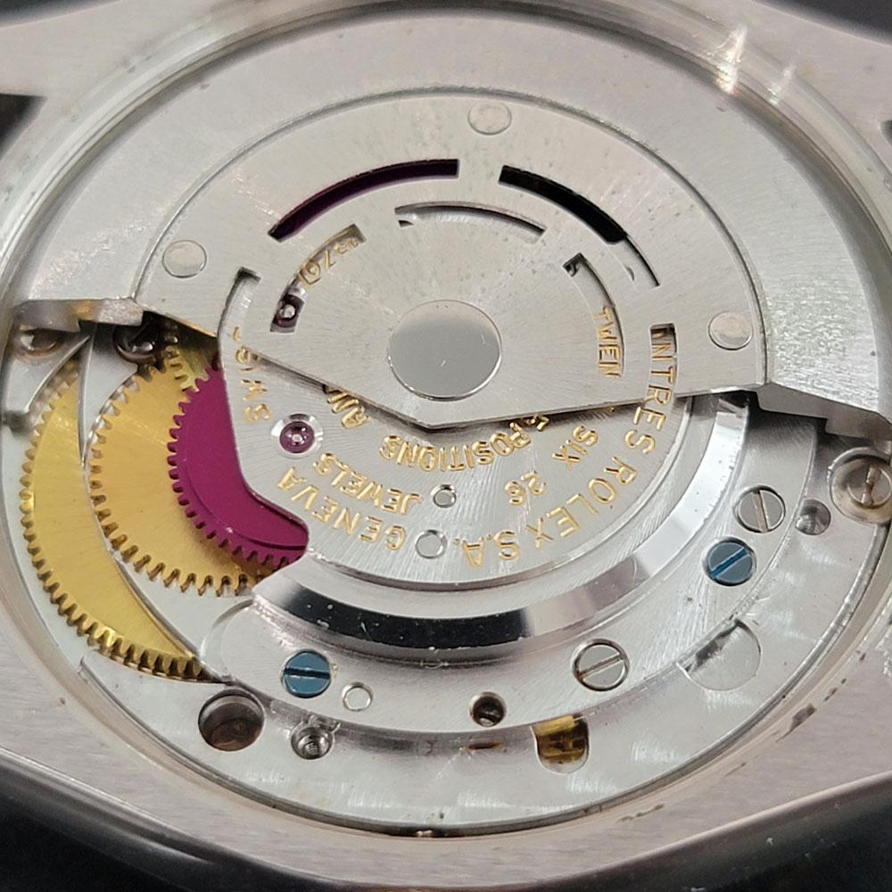 Rolex Oyster Perpetual 1005 Oro 14k SS Automatico 1970s con documenti RA181T 6