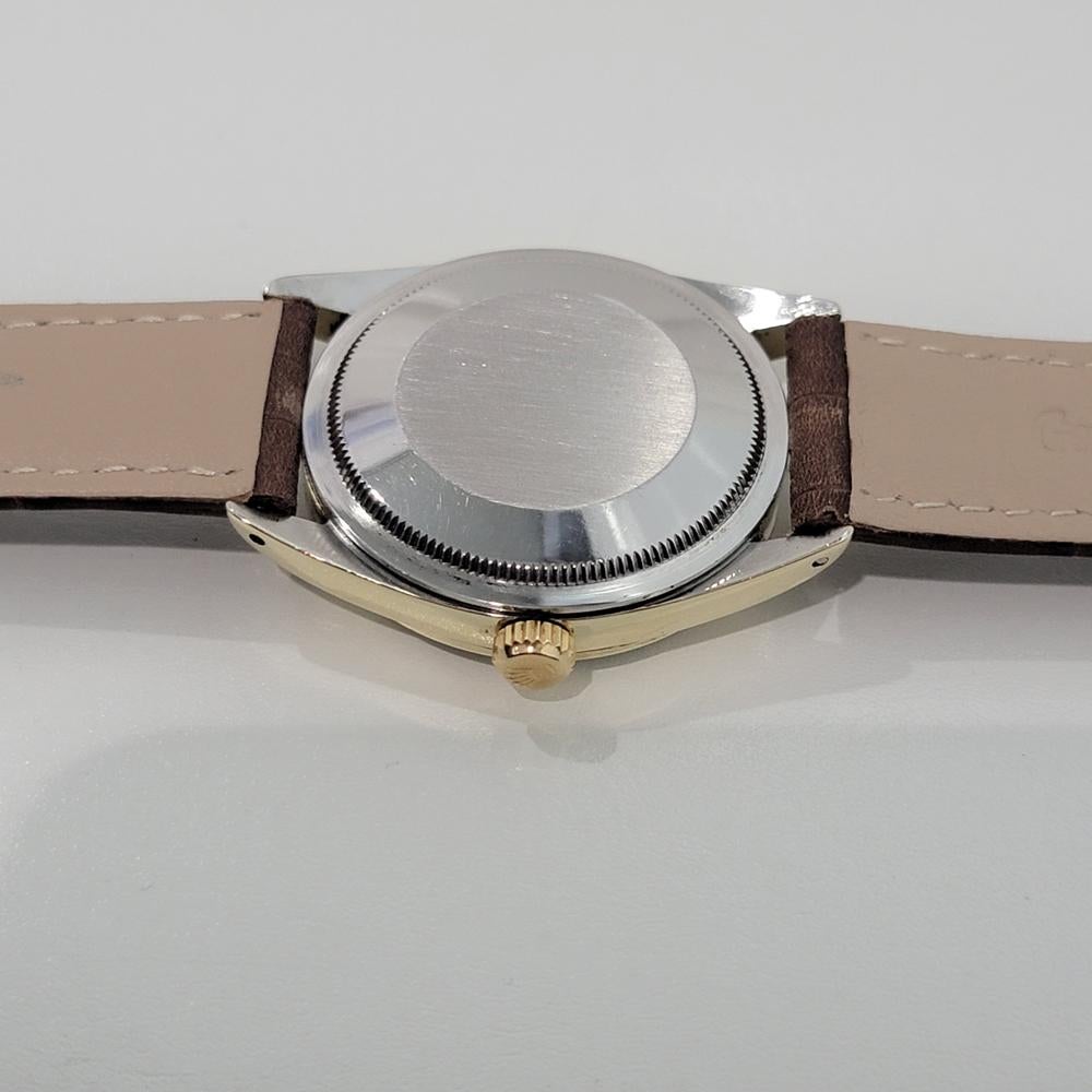 Mens Rolex Oyster Perpetual 1024 34mm Gold Capped Automatic 1960s Swiss RA374B 6
