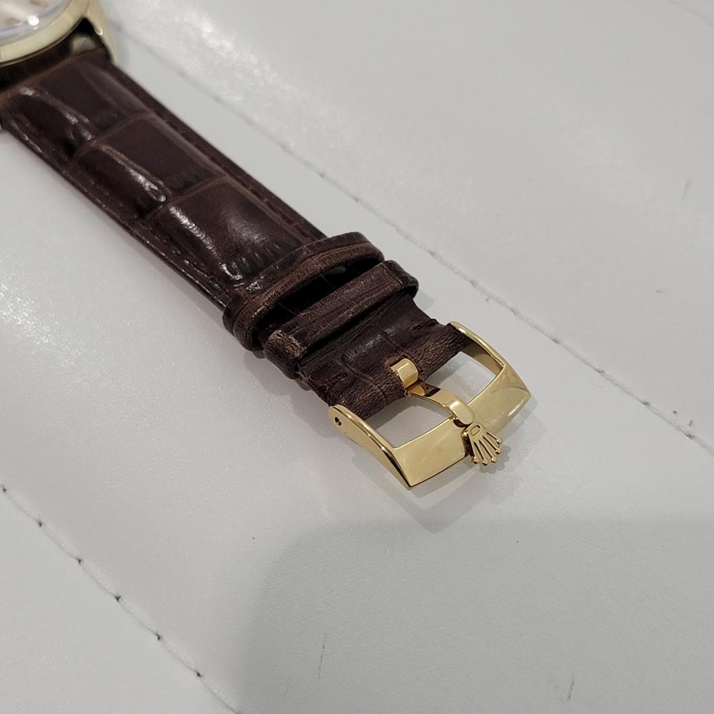 Mens Rolex Oyster Perpetual 1024 34mm Gold Capped Automatic 1960s Swiss RA374B 4
