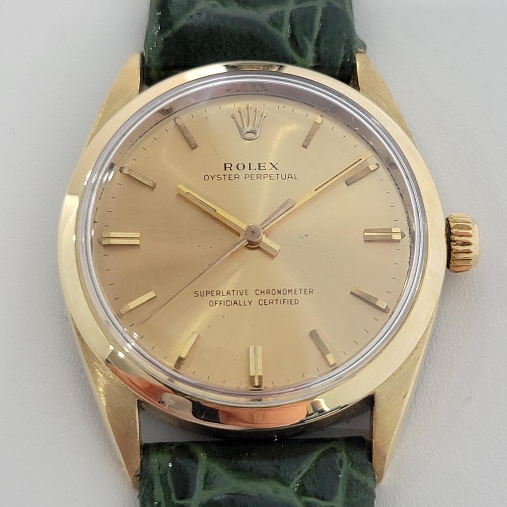 Iconic classic, Men's Rolex Ref.1024 Oyster Perpetual 