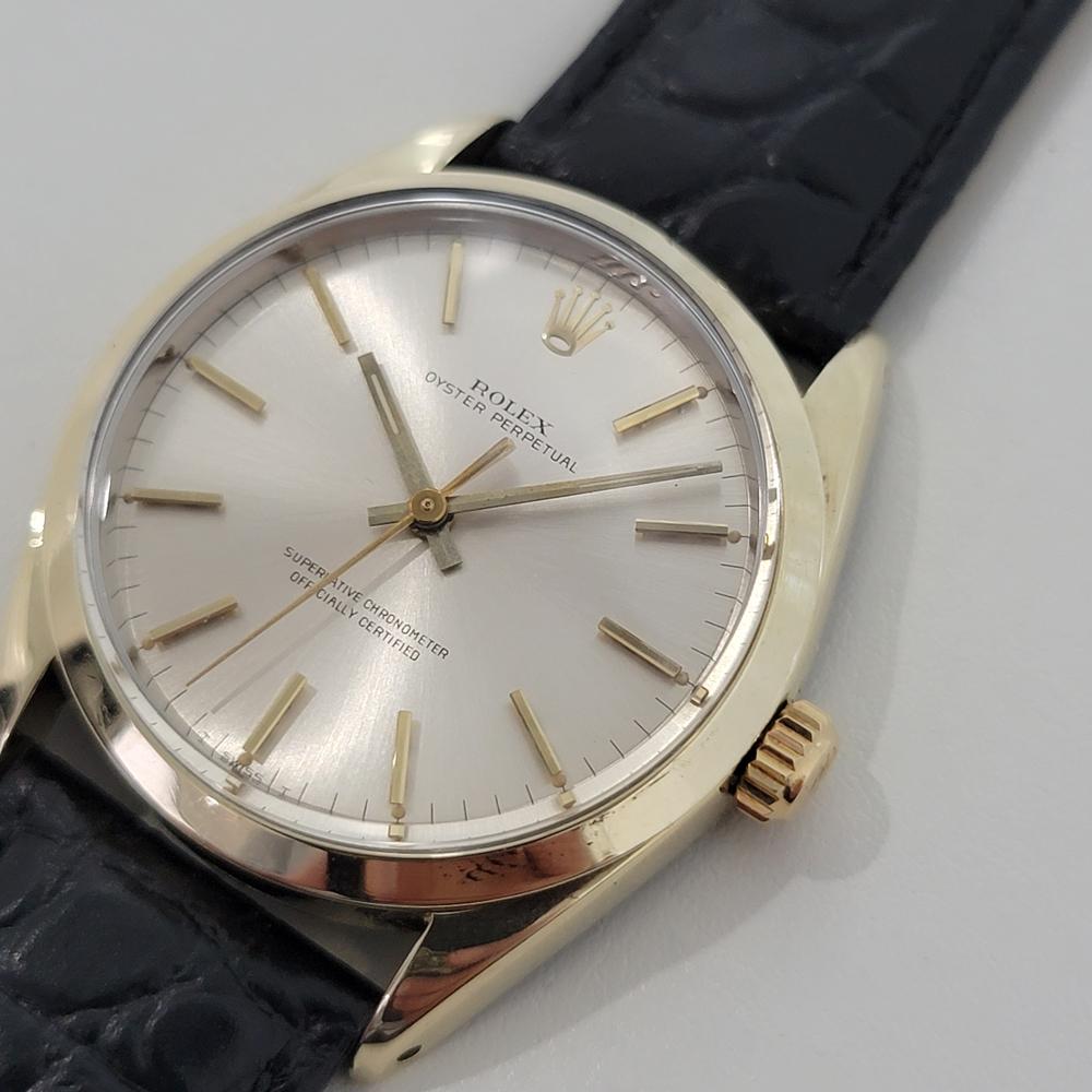 1950s rolex oyster perpetual gold
