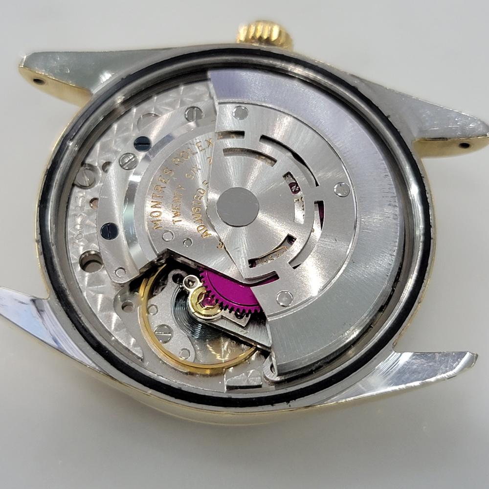 Mens Rolex Oyster Perpetual 1025 Gold Capped Automatic 1960s Vintage RA376 4