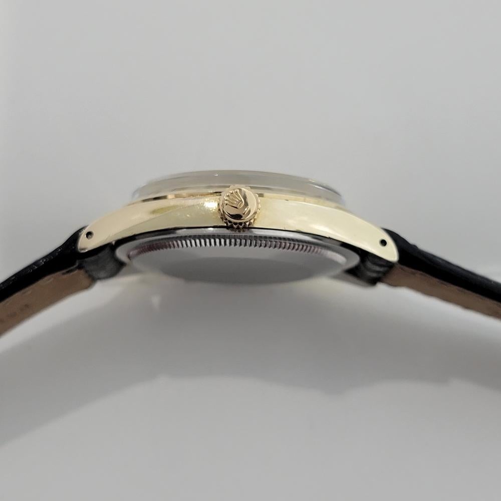 Mens Rolex Oyster Perpetual 1025 Gold Capped Automatic 1960s Vintage RA376 2