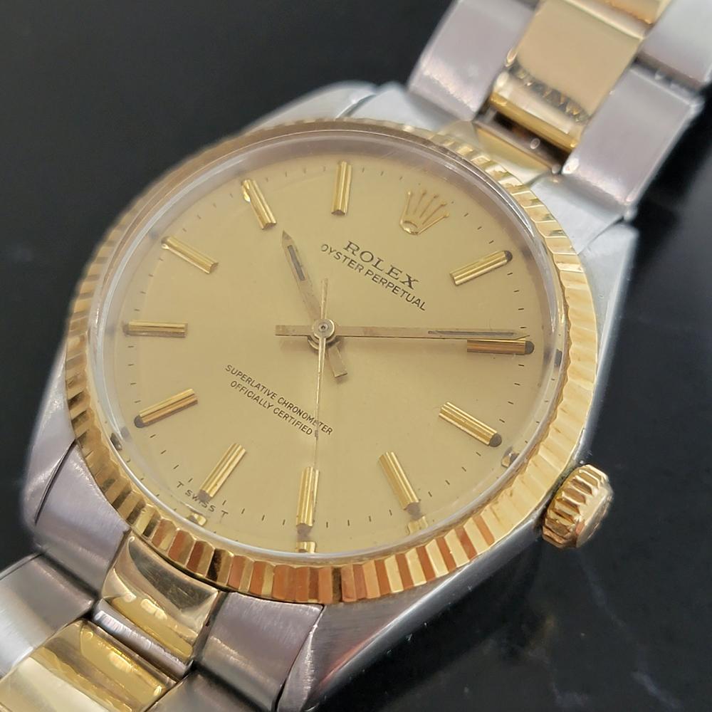 1960 gold rolex oyster perpetual