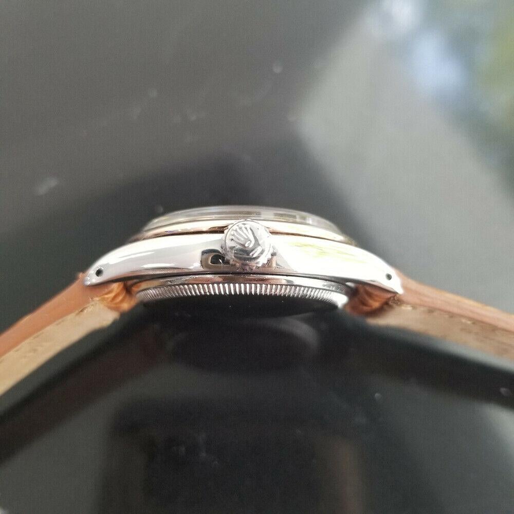 Men's Men’s Rolex Oyster Perpetual 6285 18 Karat Gold & SS Automatic circa 1950s MA188