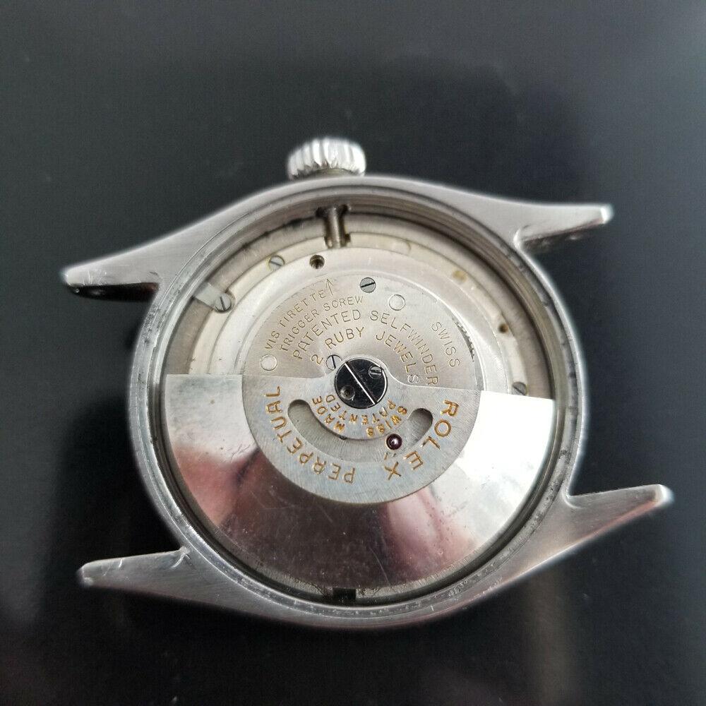 Men’s Rolex Oyster Perpetual 6285 18 Karat Gold & SS Automatic circa 1950s MA188 2