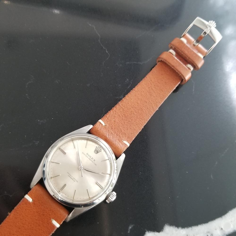 Men's Rolex Oyster Perpetual 6564 Automatic Dress Watch, circa 1950s MA192TAN 2