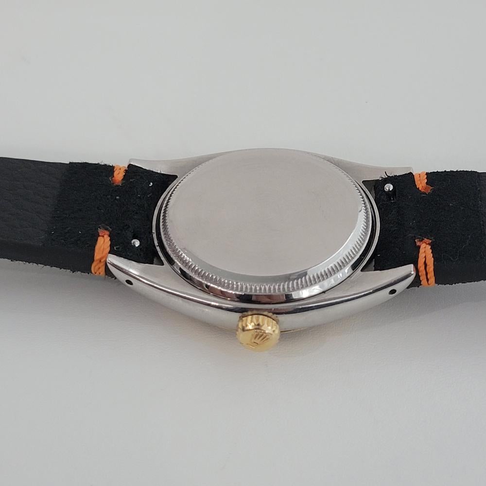 Herren Rolex Oyster Perpetual 6592 14k SS Automatik 1950er Jahre Vintage RJC118 7