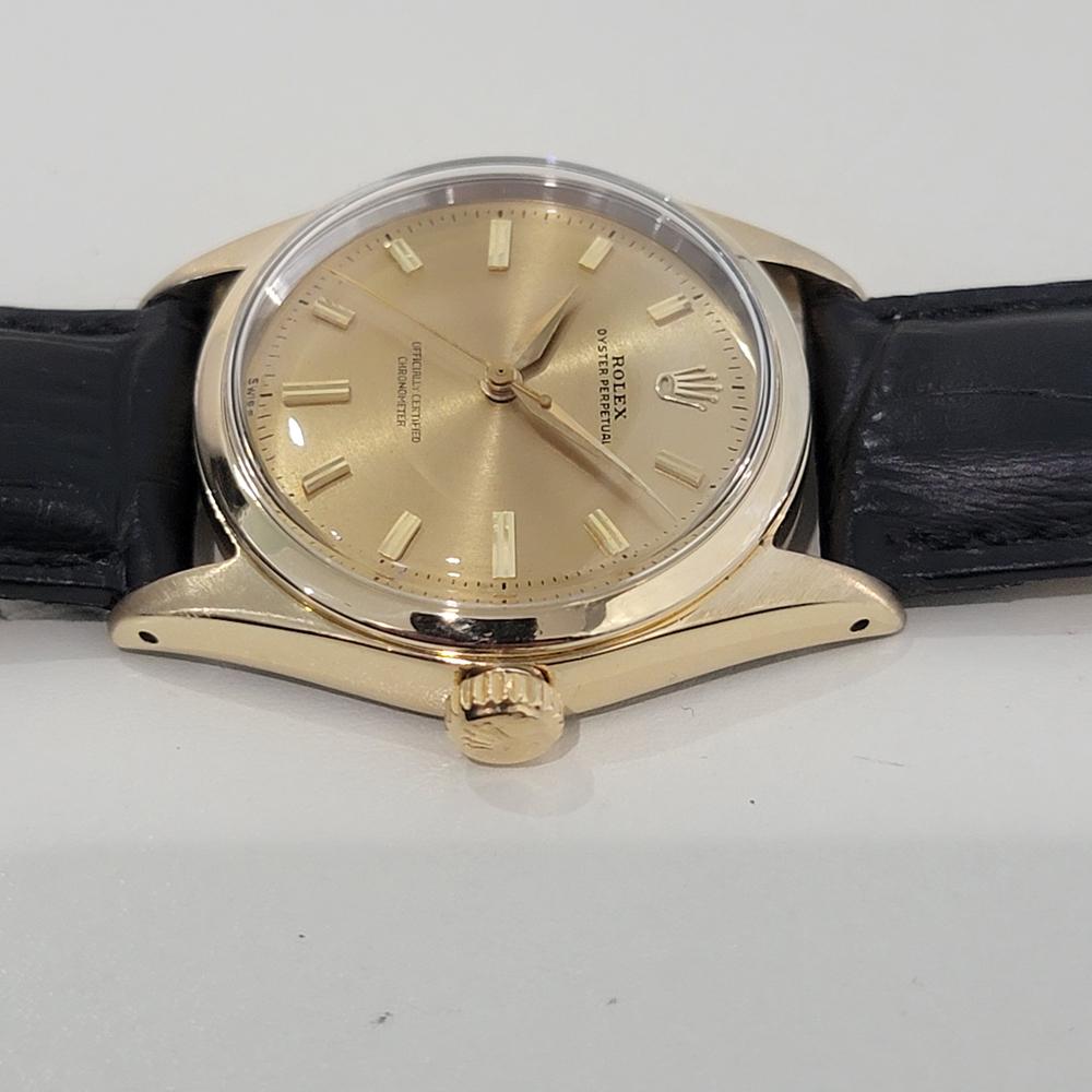 Rolex Oyster Perpetual Uomo 6634 Golden Egg 34mm Automatico 1950s Swiss RA434B 1