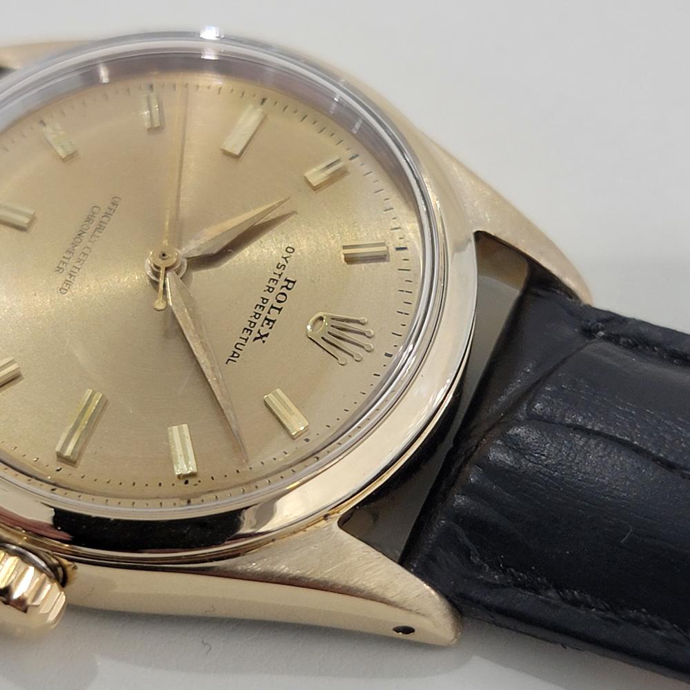 Rolex Oyster Perpetual Uomo 6634 Golden Egg 34mm Automatico 1950s Swiss RA434B 2