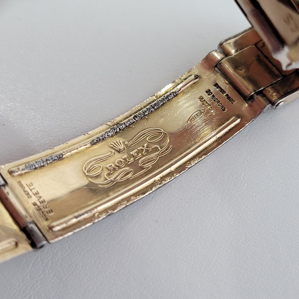 Rolex Herren Rolex Oyster Perpetual Air King 5506 Goldgeschlossenes Automatik 1960er RA177 7