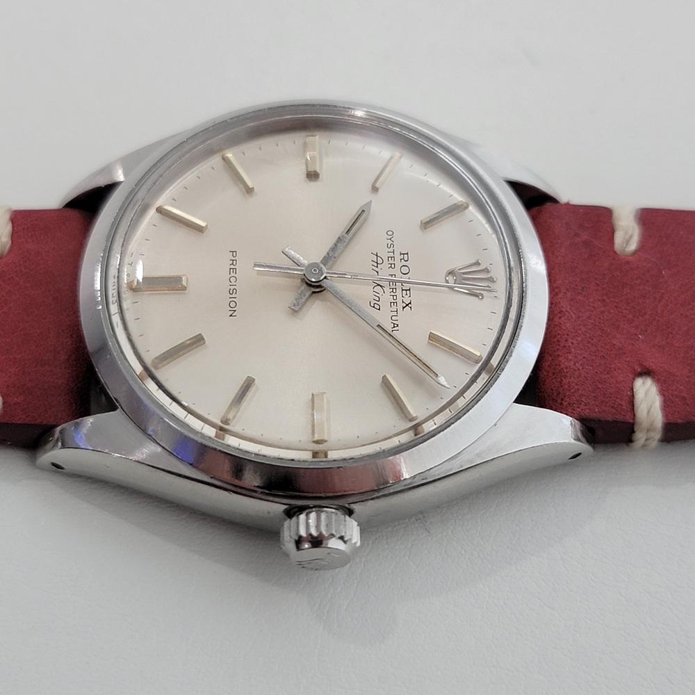 Rolex Oyster Perpetual Air-King Montre automatique pour hommes Réf. 5500 Automatic des années 1970 RA307R en vente 1