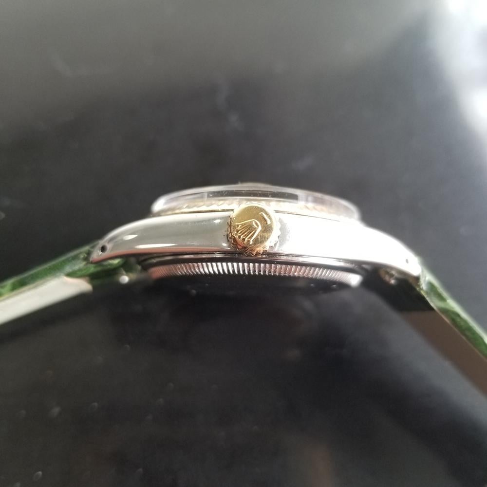 Men's Rolex Oyster Perpetual Date 1500 18k & ss Automatic, c.1970s RA147 4