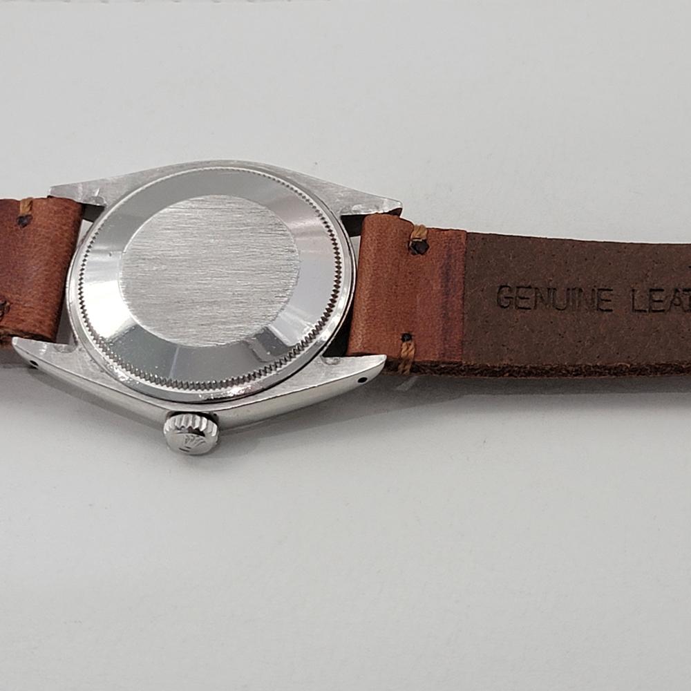 Mens Rolex Oyster Perpetual Date 1500 35mm Automatic 1960s Swiss Vintage RA259T 6