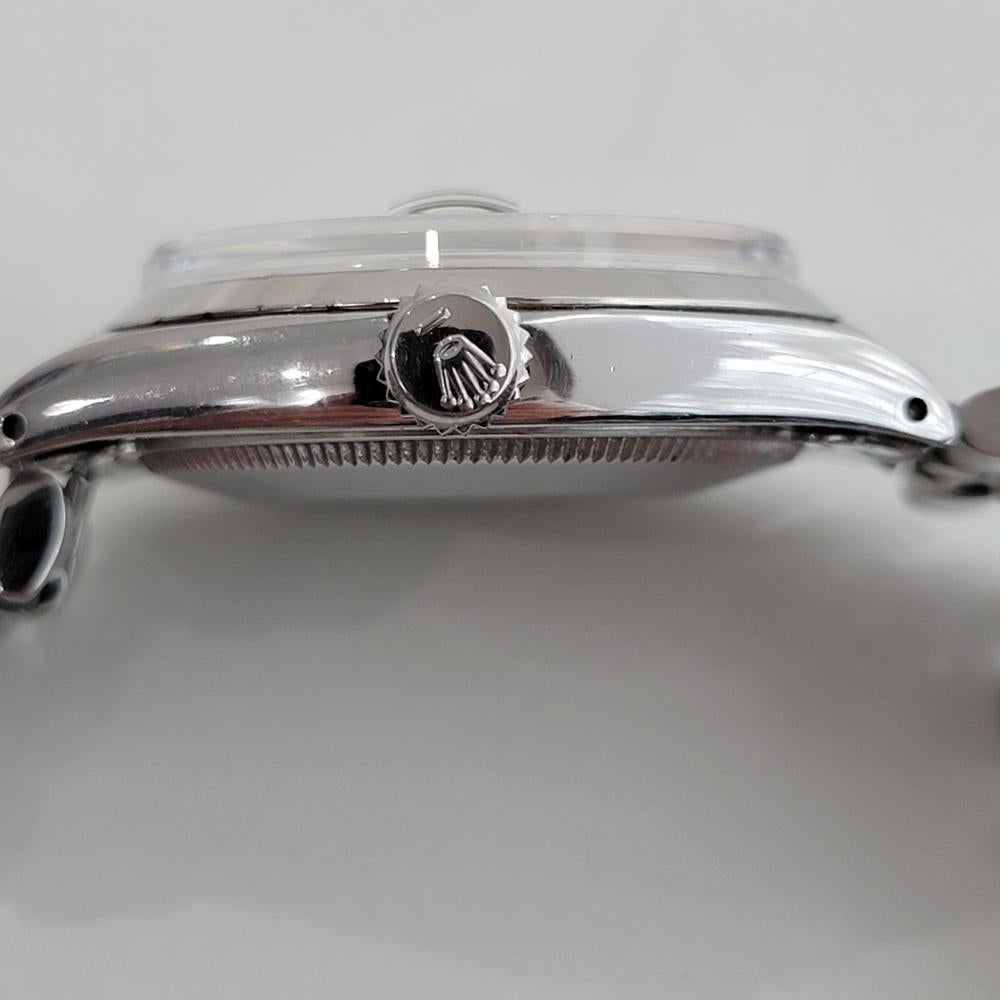 Mens Rolex Oyster Perpetual Date 1500 Automatic 1960s Vintage Swiss RA203 1