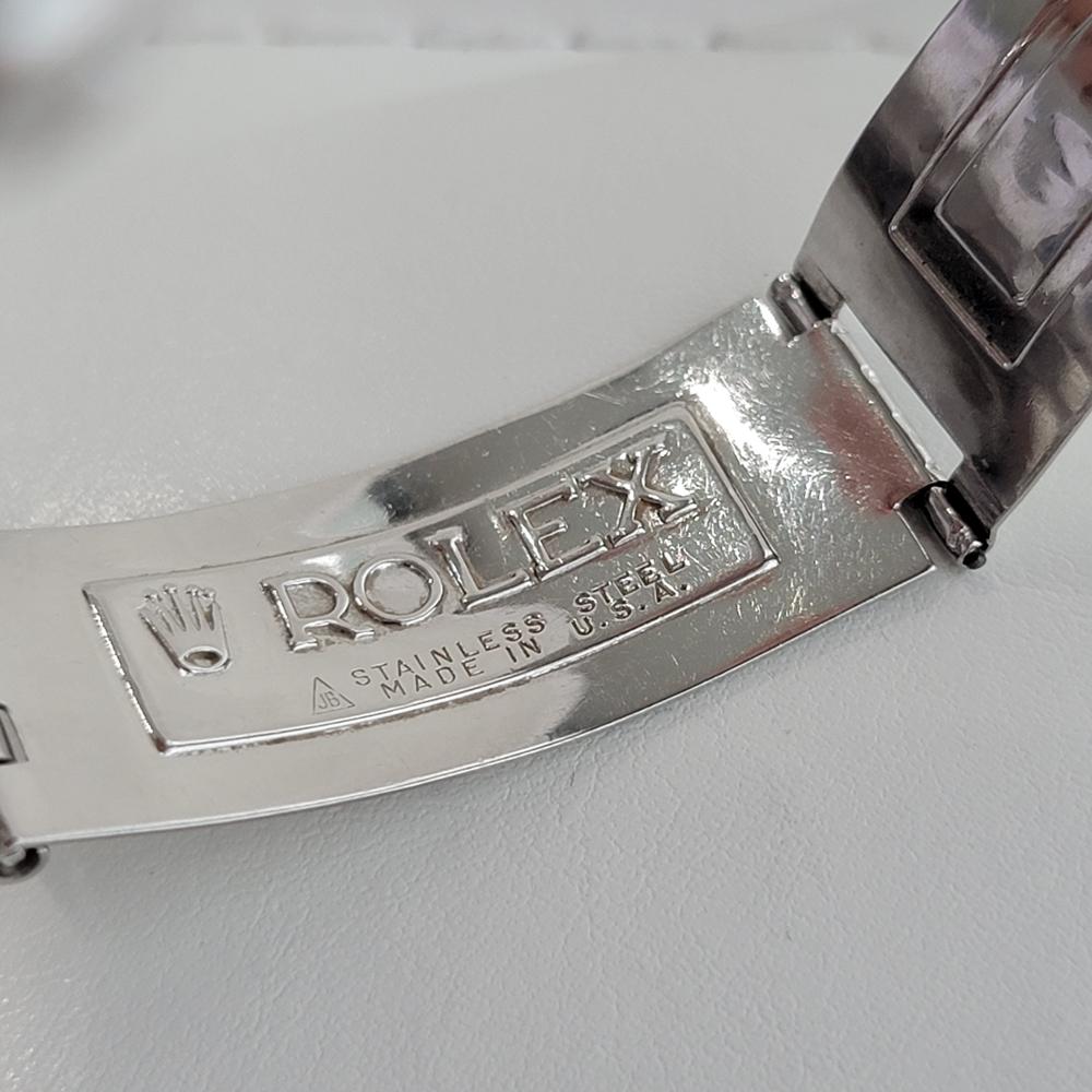 Mens Rolex Oyster Perpetual Date 1500 Automatic 1960s Vintage Swiss RA203 2