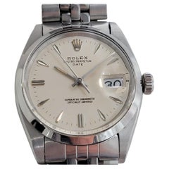 Rolex Herren Rolex Oyster Perpetual Date 1500 Automatik 1960er Jahre Vintage Schweizer RA203