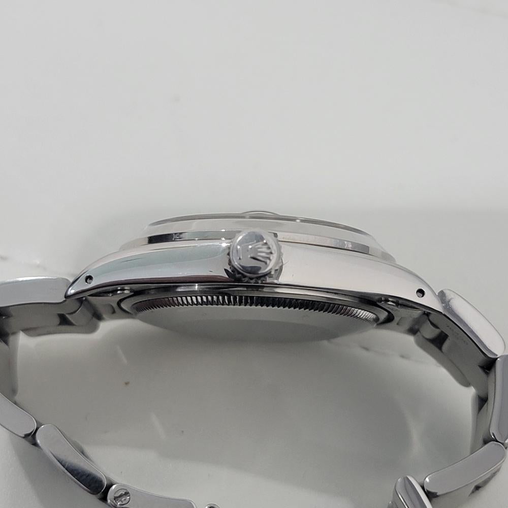 Mens Rolex Oyster Perpetual Date 1500 35mm Automatic 1970s All Original NA137 4