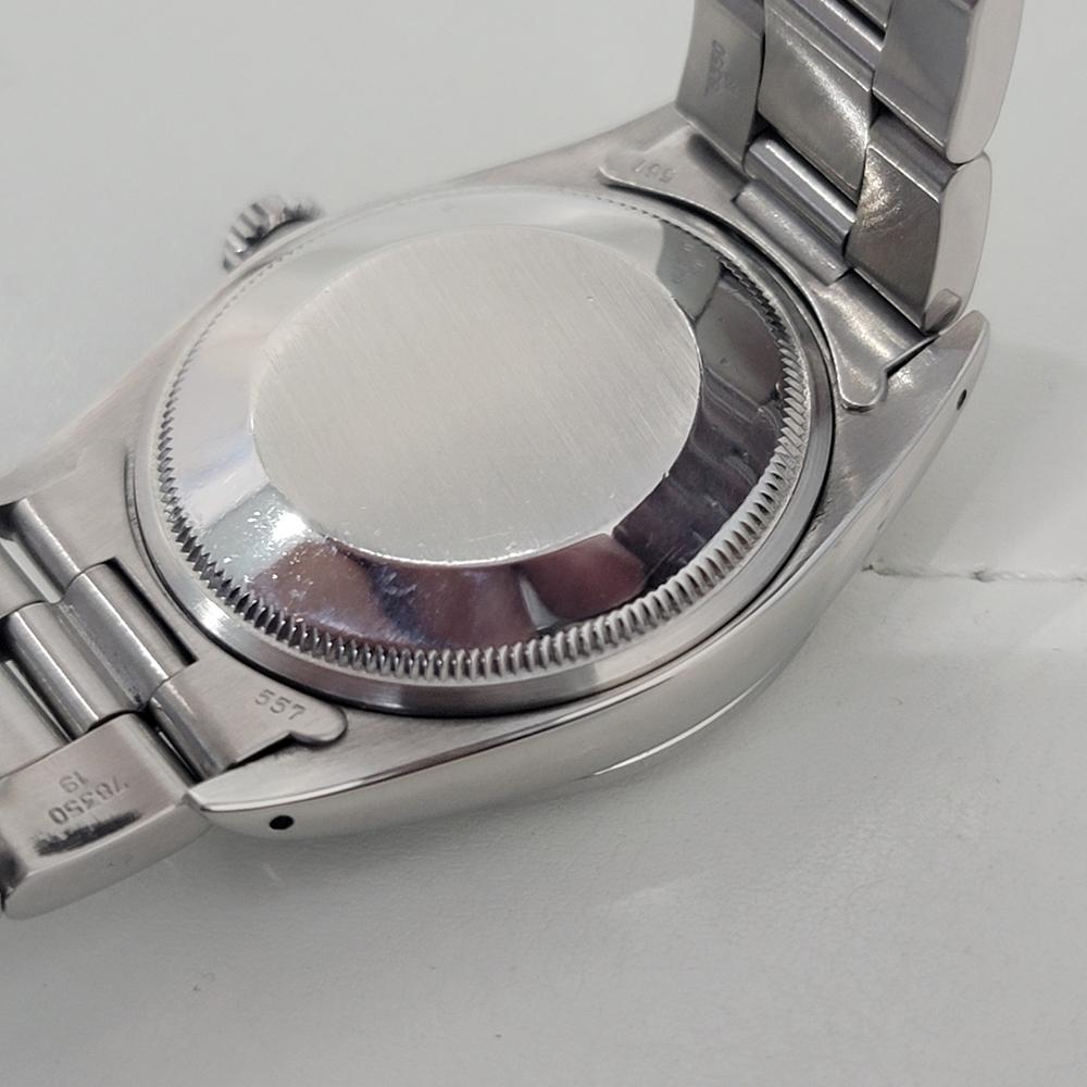 Mens Rolex Oyster Perpetual Date 1500 35mm Automatic 1970s All Original NA137 5