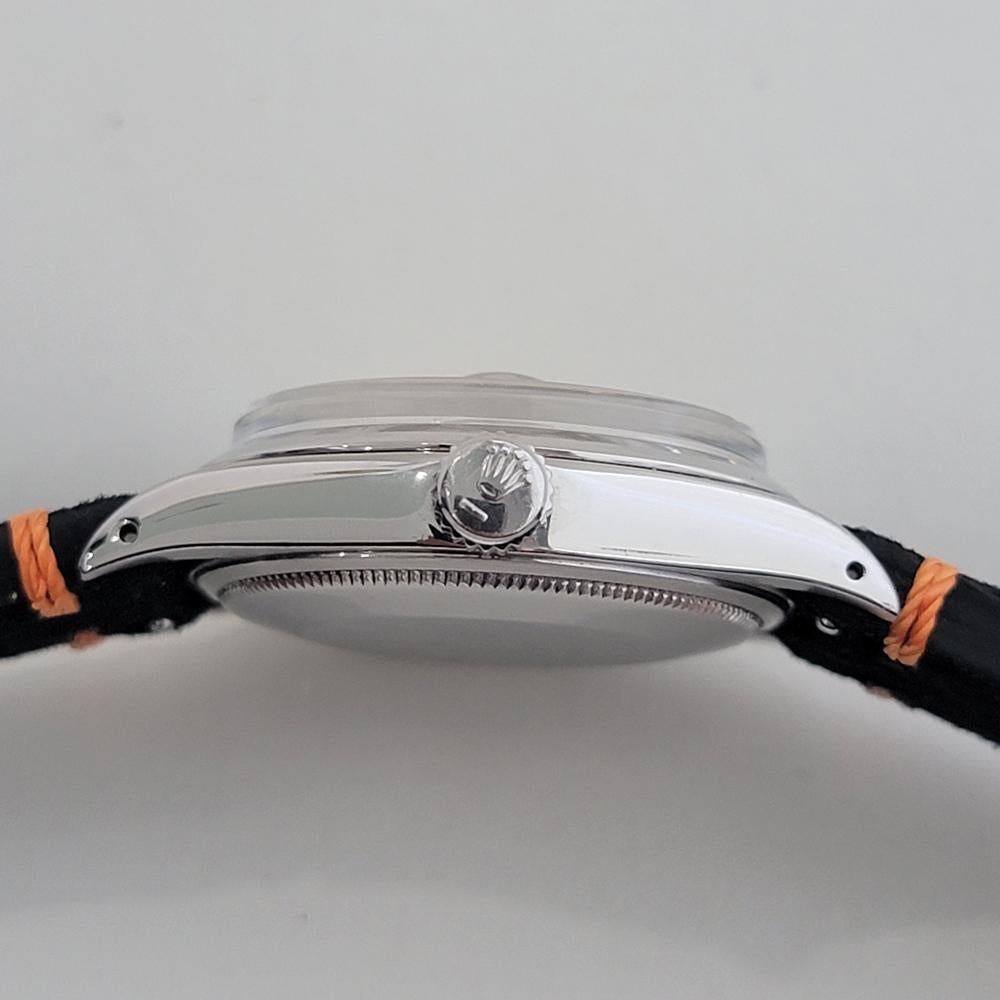 Mens Rolex Oyster Perpetual Date 1500 35mm Automatic 1970s Swiss Vintage RA495B 6