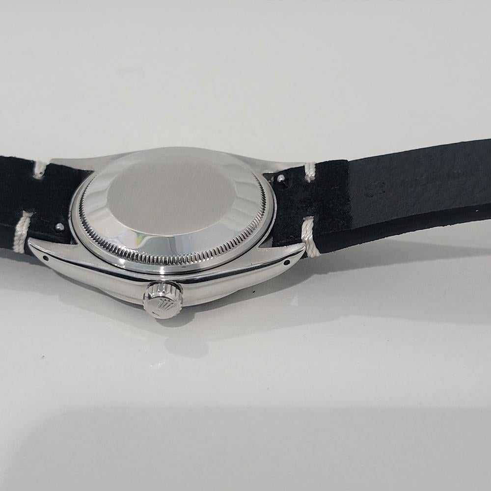 Mens Rolex Oyster Perpetual Date 1500 34mm Automatic 1970s Vintage NA137B 6