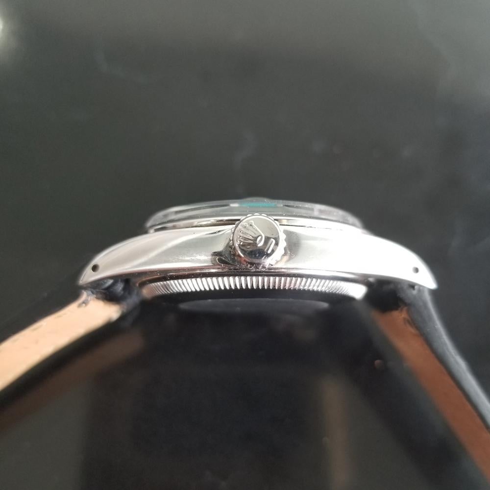 Herren''s Rolex Oyster Perpetual Date 1500 Automatik, ca. 1960er Jahre Vintage RA112BLK 5