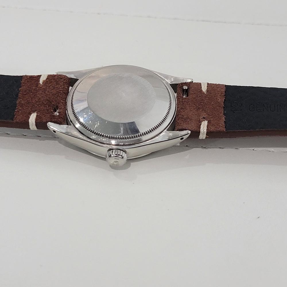 Rolex Oyster Perpetual Date 1500 Automatic 1970s con astuccio Rolex RA190T in vendita 6