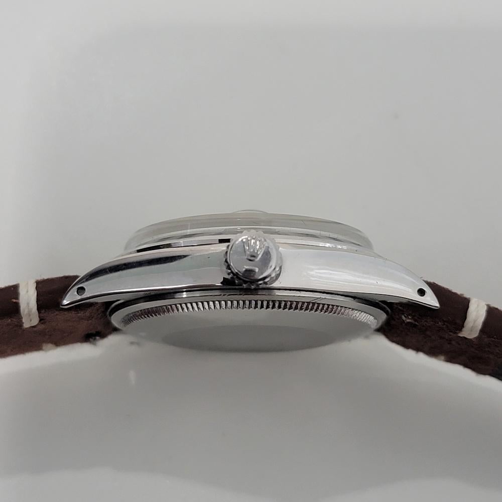 Rolex Oyster Perpetual Date 1500 Automatic 1970s con astuccio Rolex RA190T in vendita 5