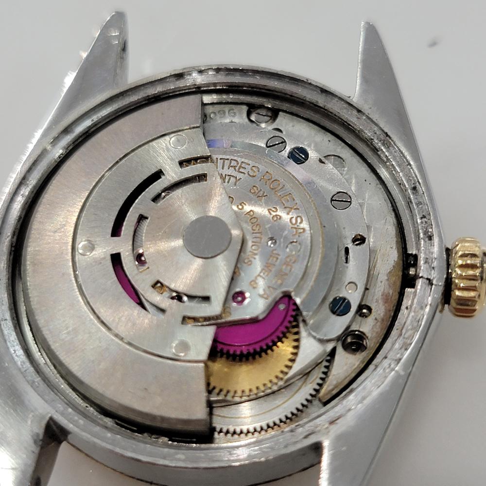 Mens Rolex Oyster Perpetual Date 1501 35mm 18k SS Automatic 1960s Swiss RA357G 4