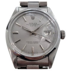 Retro Mens Rolex Oyster Perpetual Date 1501 Automatic 1970s with Paper RA248