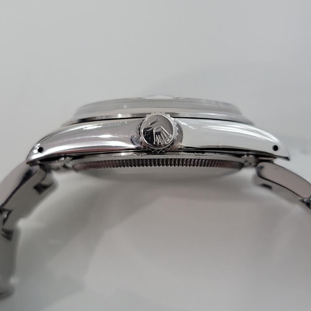 Rolex Oyster Perpetual Date 1501 automatique avec papier Swiss RA248, pour hommes, années 1970 2