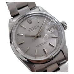 Vintage Mens Rolex Oyster Perpetual Date 1501 Automatic with Paper 1970s Swiss RA248