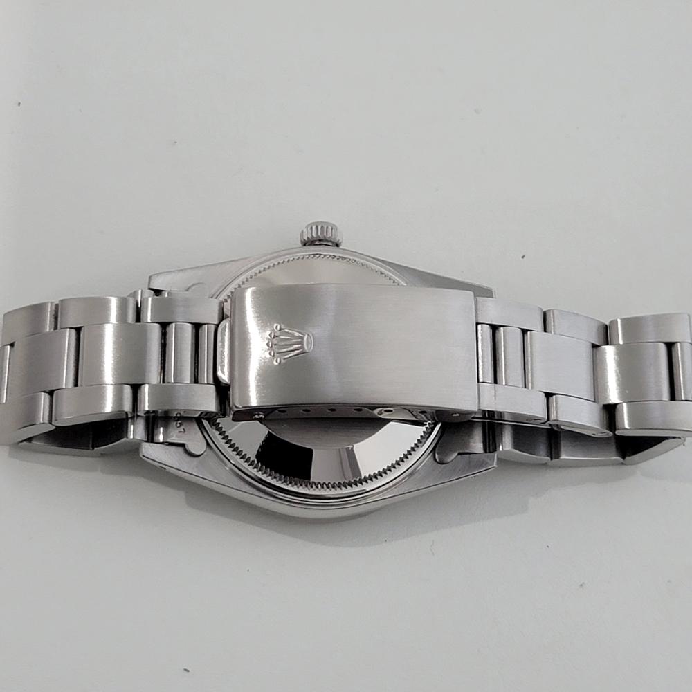 Mens Rolex Oyster Perpetual Date 15010 35mm 1980s Automatic All Original RA473 7