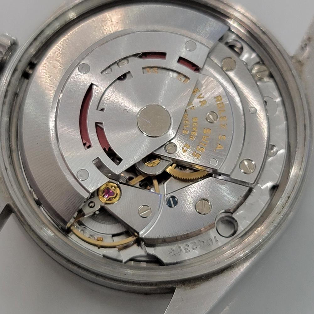 Mens Rolex Oyster Perpetual Date 15010 35mm 1980s Automatic All Original RA473 8