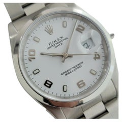 Mens Rolex Oyster Perpetual Date 15200 2000s w Rolex Pouch Automatic RJC144