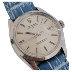 Mens Rolex Oyster Perpetual Date Ref 1500 1960s Vintage Automatic Swiss RA259B