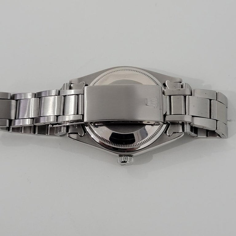 Mens Rolex Oyster Perpetual Date Ref 1500 Automatic 1970s Vintage RA13 For Sale 4