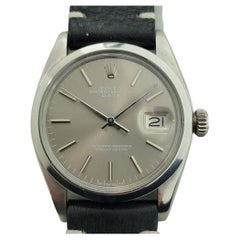 Mens Rolex Oyster Perpetual Date Ref 1500 Automatic 1970s Vintage RA293B