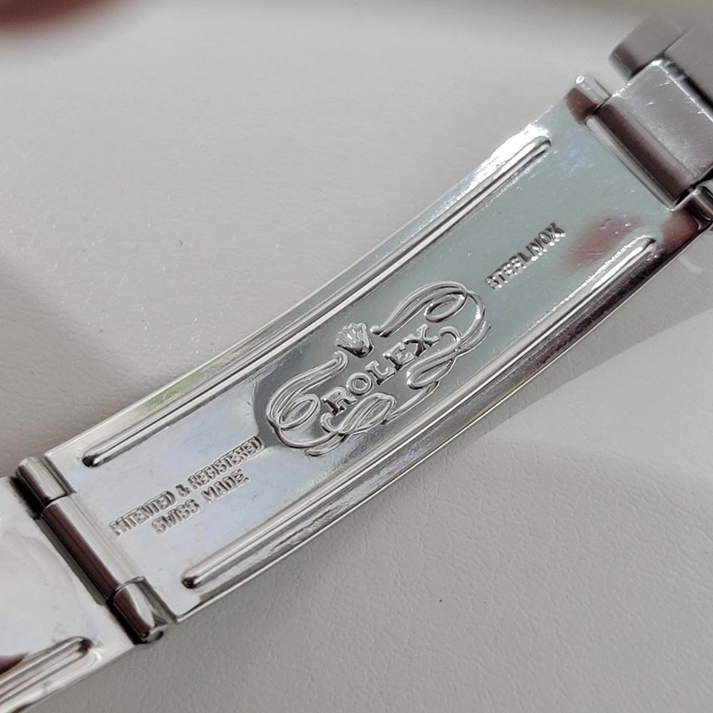 Rolex Oyster Perpetual Date Uomo Ref 1500 35mm Automatico 1970s Vintage RA429S 7